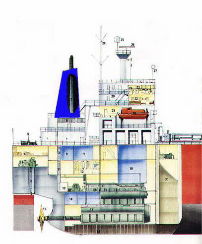 Stern section
